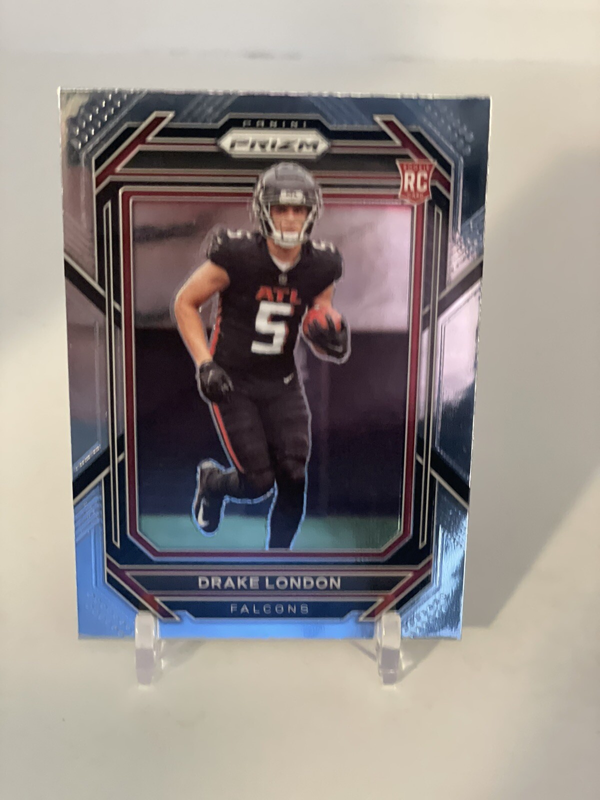 2022 PANINI PRIZM DRAKE LONDON ROOKIE RC PRIZM #308 BASE