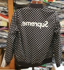 Stussy X CDG Varsity Jacket 20stainless 