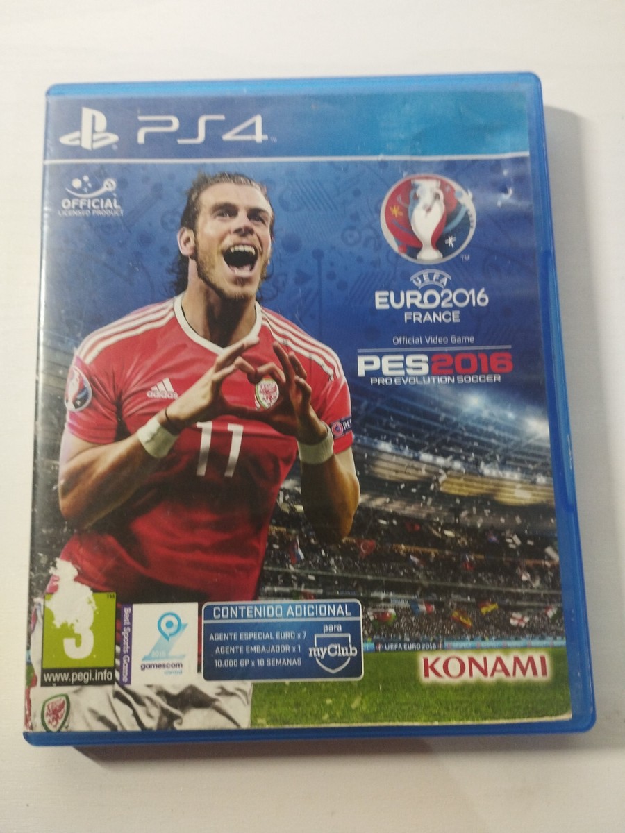 PES 2016 Pro Evolution Soccer Euro 2016 UEFA KONAMI Juego PS4