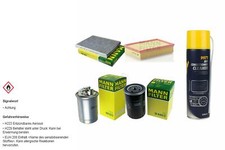 MANN FILTER Paket MANNOL Klimareiniger für VW Polo Classic 6KV2 90 1.9 TDI