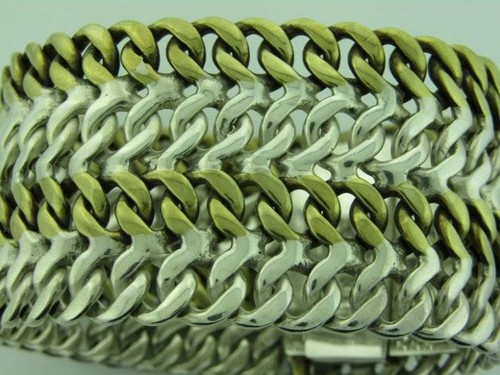 Brazalete bordillo cuádruple de plata esterlina Rodolfo Espinoza 7,25" TAXCO TE-06 92320 - Imagen 9 de 12