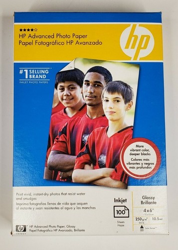 HP Advanced Glossy Photo Paper 100 