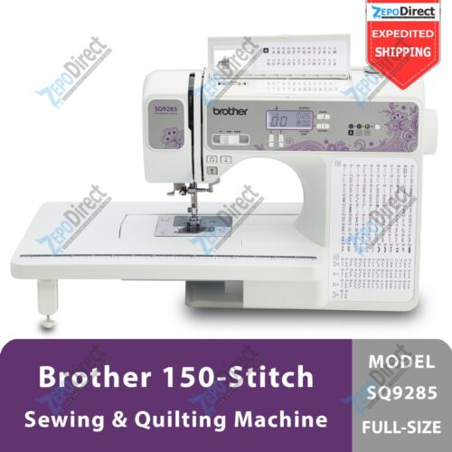 ⭐️⭐️⭐️⭐️⭐️ Brother SQ9285 150 Stitch Computerized Sewing & Quilting ...