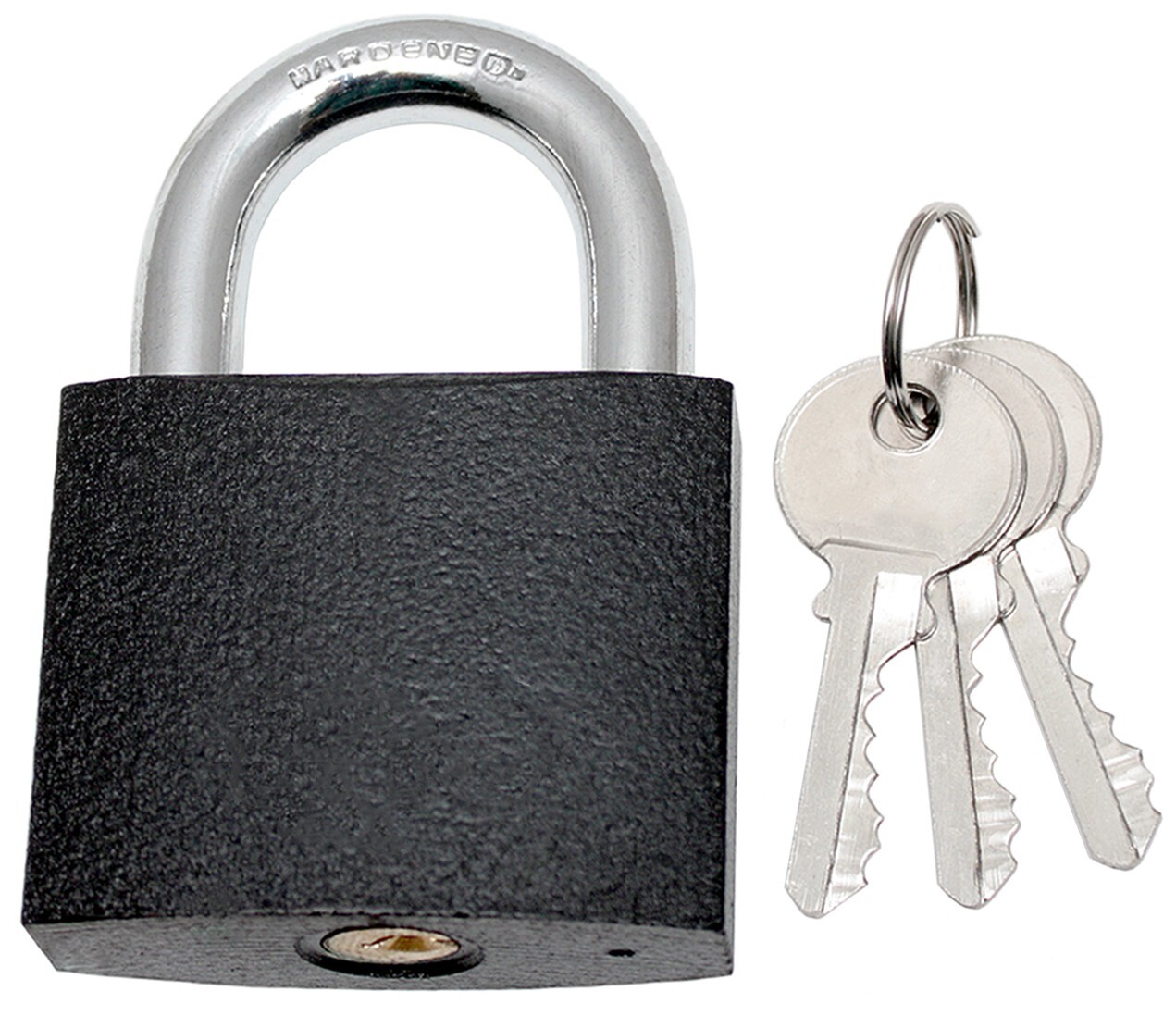 Padlock 60 mm Lock M&D Cast Iron Black