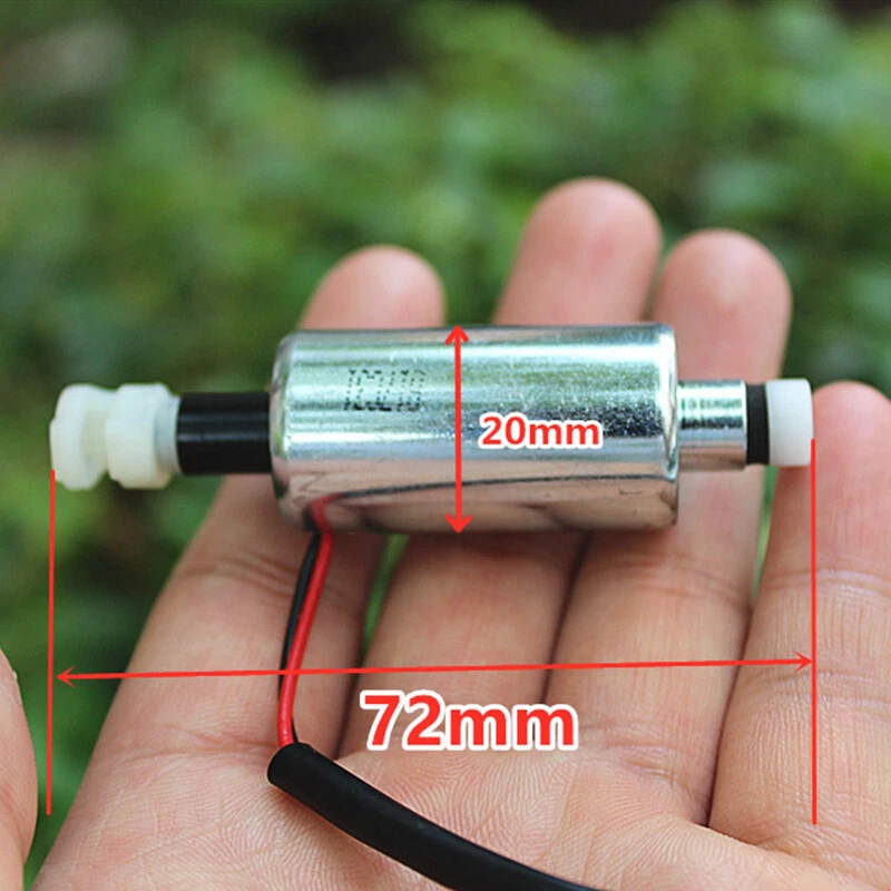 DC 12V-24V Linear Push Pull Type Tubular Actuator Mini DC Solenoid Electromagnet - Image 4 of 4