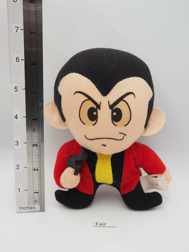 Lupin A1709 The Third Banpresto 1992 Plush 6" Stuffed Toy Doll Japan - Picture 2 of 7