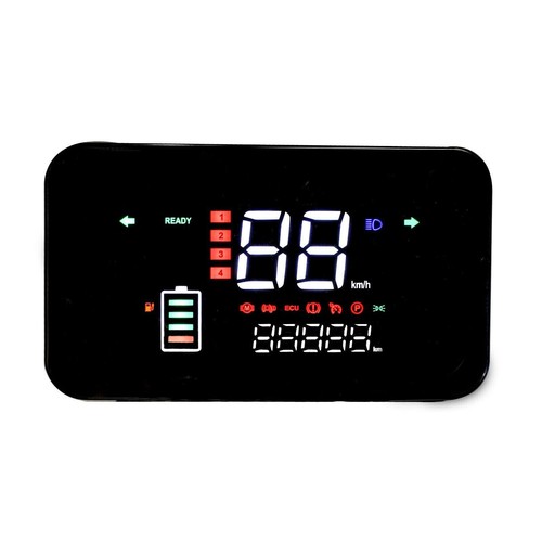 LCD Speed Meter Control Panel 48V 60V 72V For E Bike Electric Scooter Motor - Picture 6 of 13