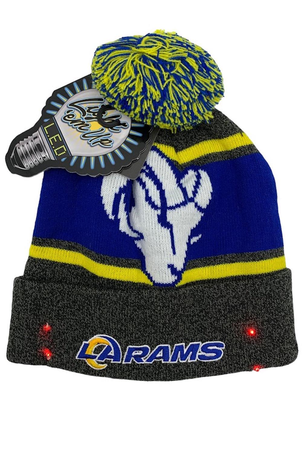 Шапочка с большим логотипом NFL LED Beanie Rams 3890₽