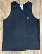 Vintage Speedo T Shirt Mens L Vertical Spellout Logo USA Made Tank Top