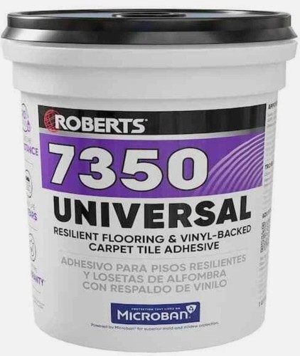 ROBERTS 7350 gallons adhésif pour sol vinyle et carrelage moquette Homax 83 8 pouces