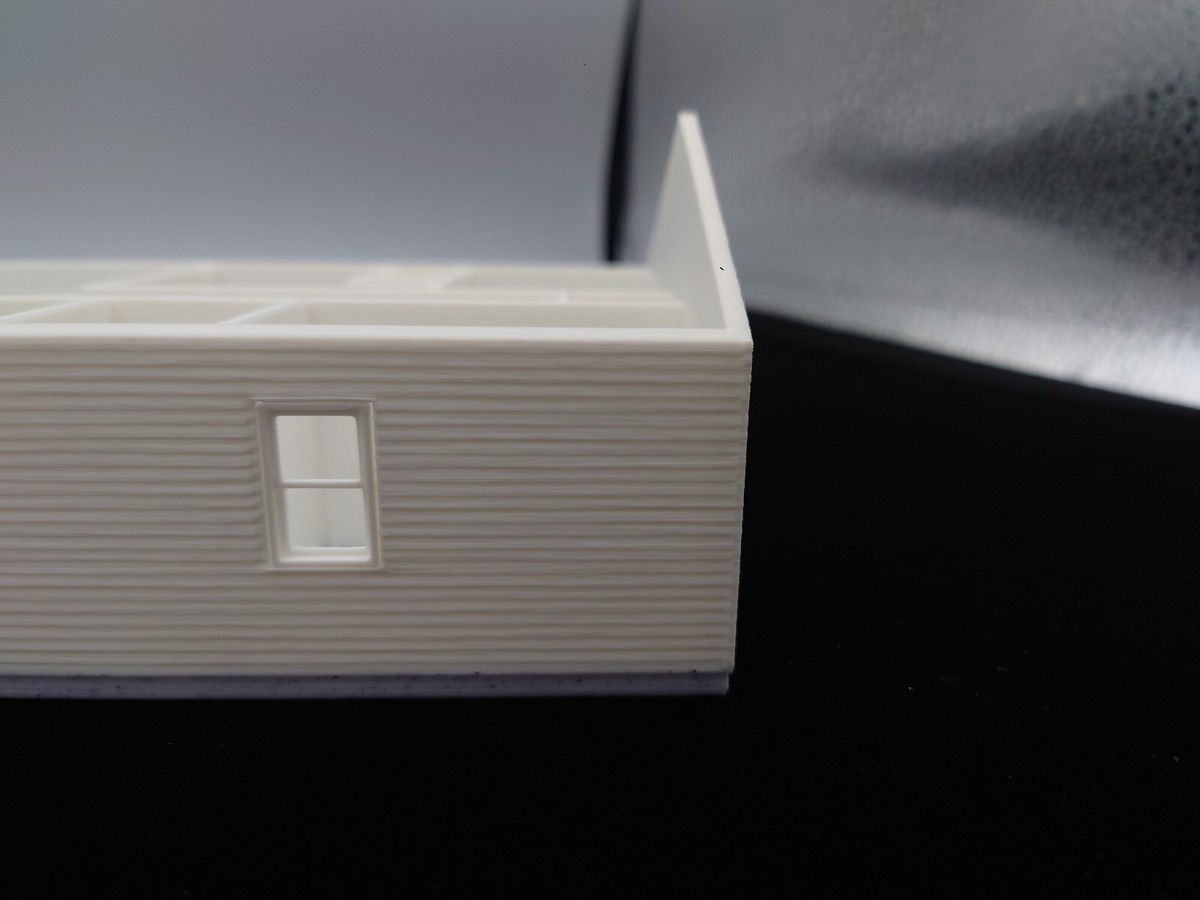 Neu! 1:64 Weißes Ranchhaus Mit Innenraum, Abstellgleis, Umzugstür