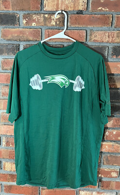Wagner College team issued football strength and conditioning shirt LARGE