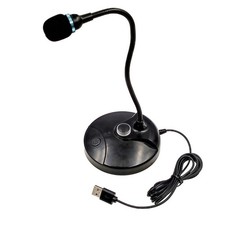 USB Microphone USB Mic with Holder for PC Studio Speech Chatting Singing
