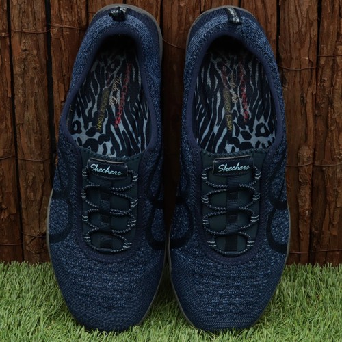 SKECHERS Relaxed Fit Breathe Easy FortuneKnit Wide Fit US 10 UK 7 EUR 40 27cm - Picture 7 of 11