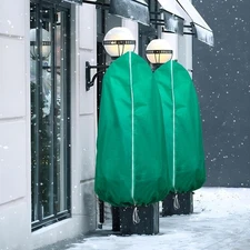 Zippered Tree Frost Protection Bag Winter Cold-Proof Cover