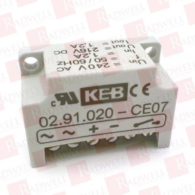 KEB AUTOMATION 02.91.020-CE07 / 0291020CE07 (BRAND NEW)