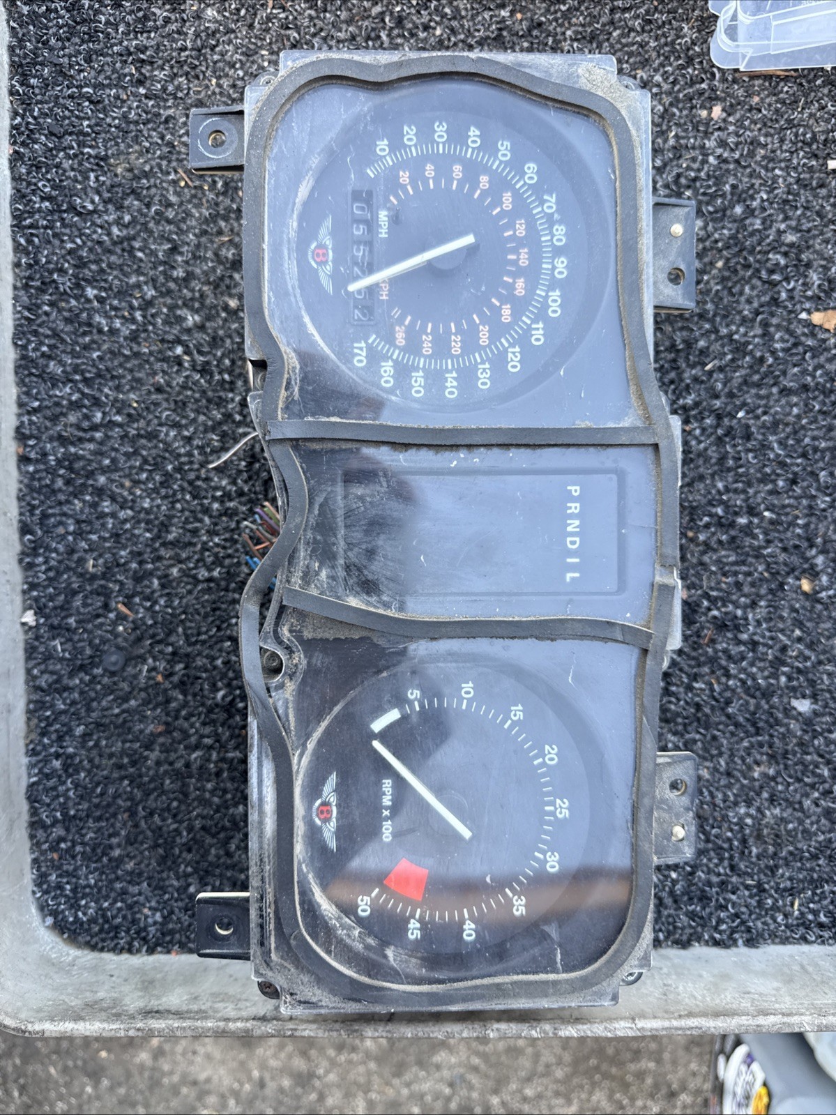 BENTLEY TURBO R - SPEEDOMETER CLUSTER CLOCKS