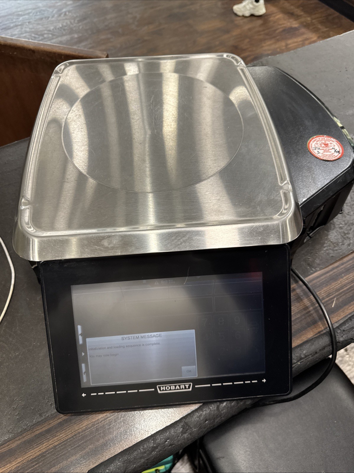 Hobart HTs-1s Digital Portion Control Scale W/ Platter