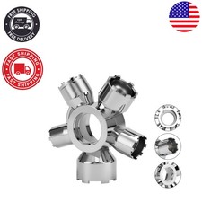 Upgraded Metal Faucet Aerator Tool - Universal Compatibility for All Sizes
