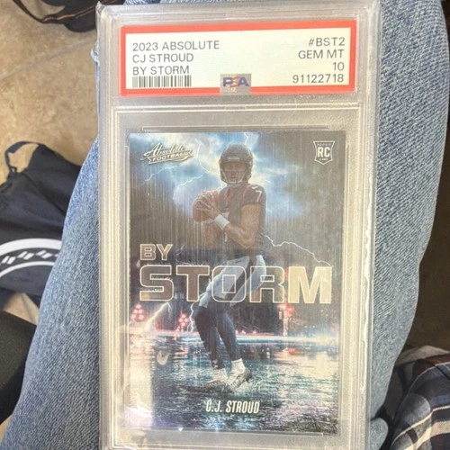 Panini Absolute By Storm Rookie C.J. Stroud #BST-2 PSA 10 Texans NFL 2023