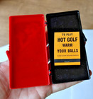 RARE Vintage Golf Gag Joke Gift Keep Your Balls Warm Matchbook Play Hot Golf NR — photo 2