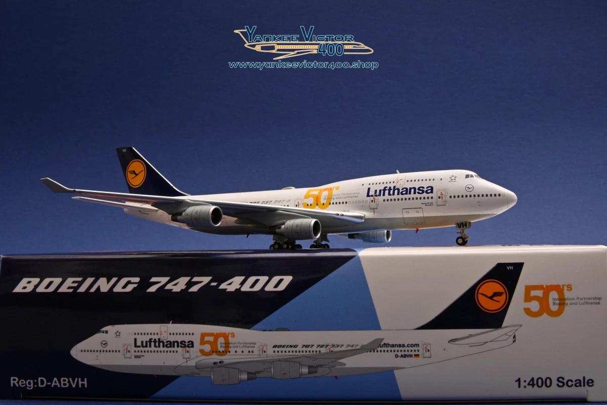 Lufthansa B747-8 50周年記念モデル 1/400 ダイキャスト lufthansa 1 400 products for sale | eBay
