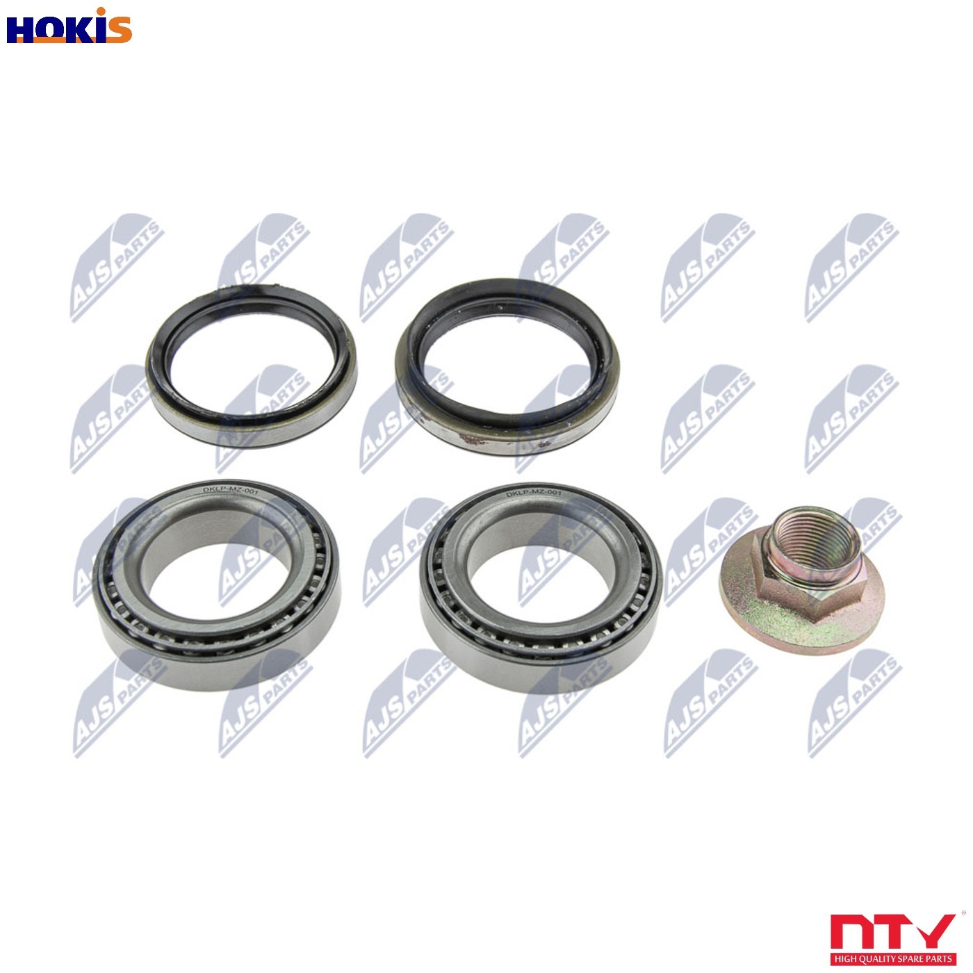 2x ✅Fits NTY KLP-MZ-001 WHEEL BEARING KIT FRONT ⭐UK Seller⭐ - Image 12