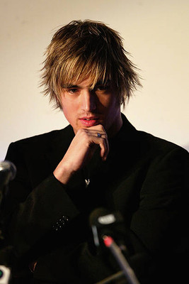 Charlie Simpson of Busted attends a Press Conference to announce t- Old Photo 5
