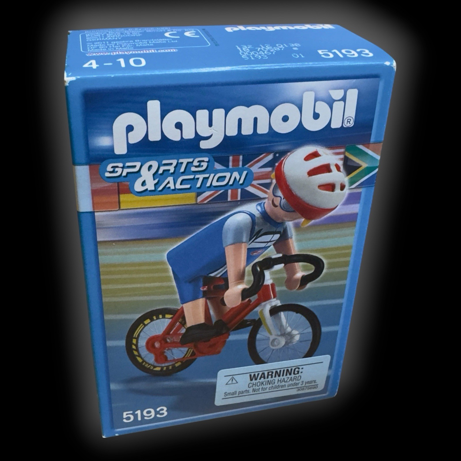 Playmobil 5193 CYCLIST Road Track Olympic Sports Action * new sealed * VHTF