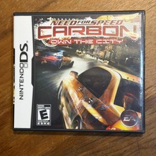 Need for Speed Carbon: Own the City (Nintendo DS, 2006) With Manual and Case