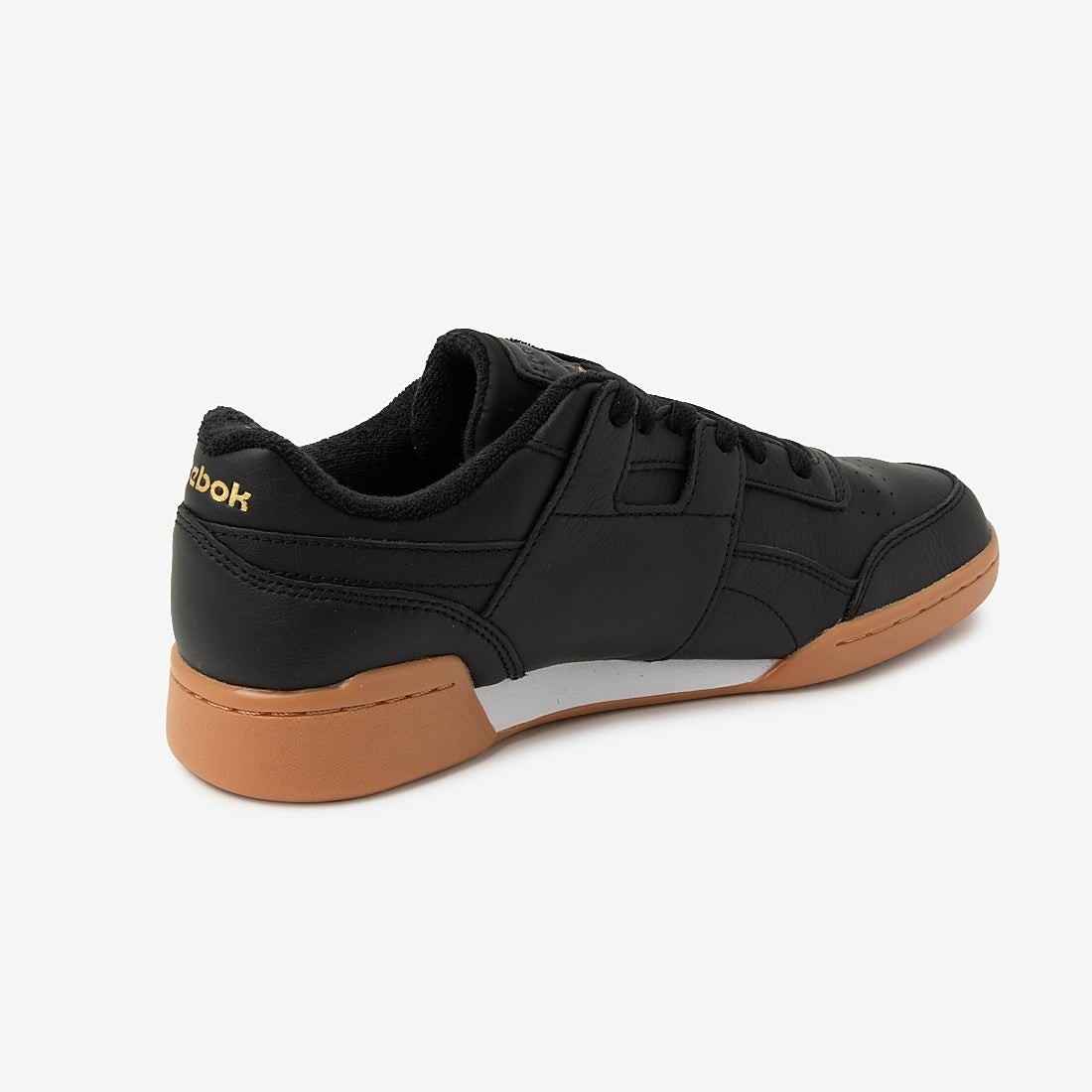 Reebok Workout Plus Casual Black Gold 100271709 Men's Size oki08 image 4