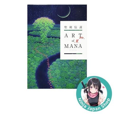 Art of Mana 25th Anniversary Official Art Book NEW