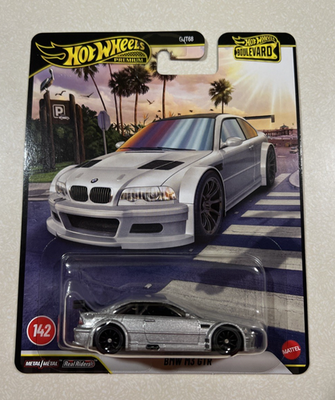 NEW 2026 Hot Wheels Boulevard BMW M3 GTR #142 Silver | eBay