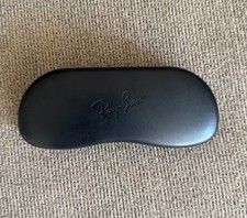 Ray Ban Classic Black Sunglasses Hard Case case only Clam Shell