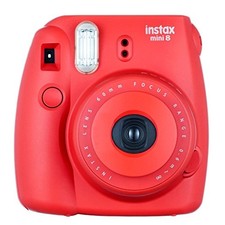 Fujifilm Instax Mini 8 Red/Raspberry Fuji instant Film Camera