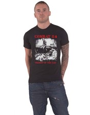 Combat 84 T Shirt Orders Of The Day Band Logo new Official Mens Black