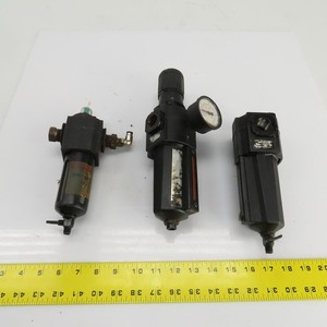 Norgren Excelon Misc Pneumatic Filter/Regulator 250PSIG Mixed Lot Of 3