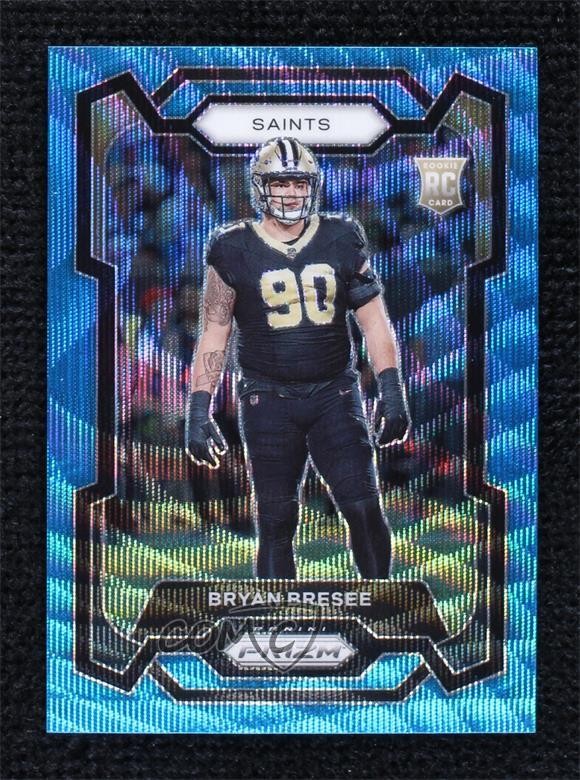 2023 Panini Prizm Rookies Blue Wave 145/199 Bryan Bresee #372 Rookie RC 0c6