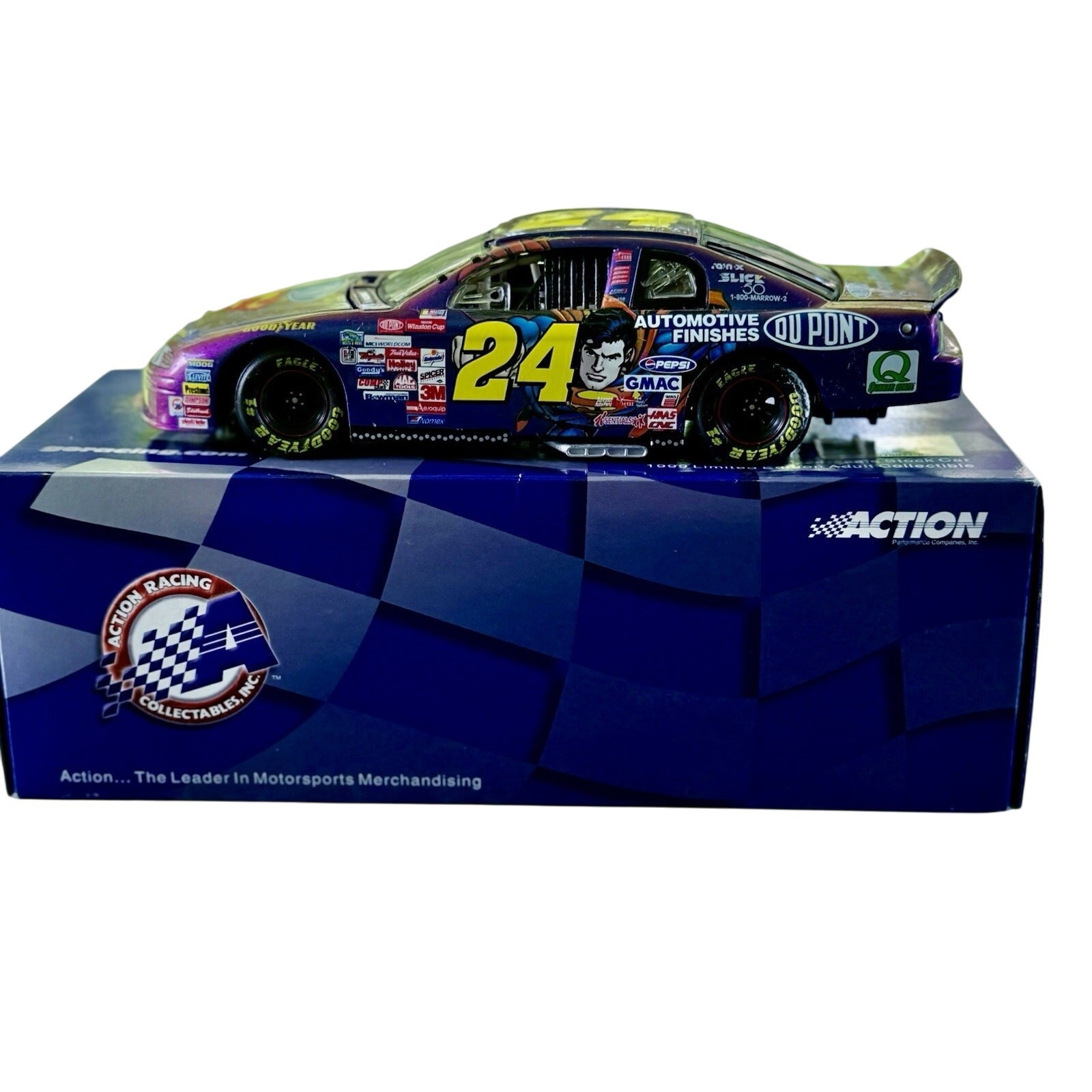 Jeff Gordon 1999 Superman NASCAR Diecast 1:24 Scale