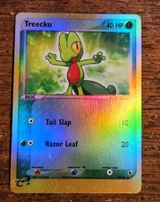 2003 Pokemon TCG Treecko 76/100 Reverse Holo Ruby Sapphire Card