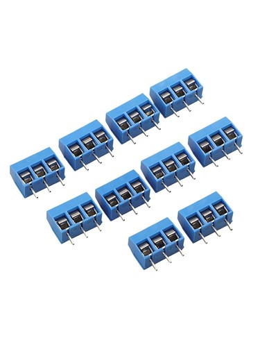 KF3013P Blue Connectors with Screw for DIY Appliance 10pcs (68 characters) - Afbeelding 11 van 14