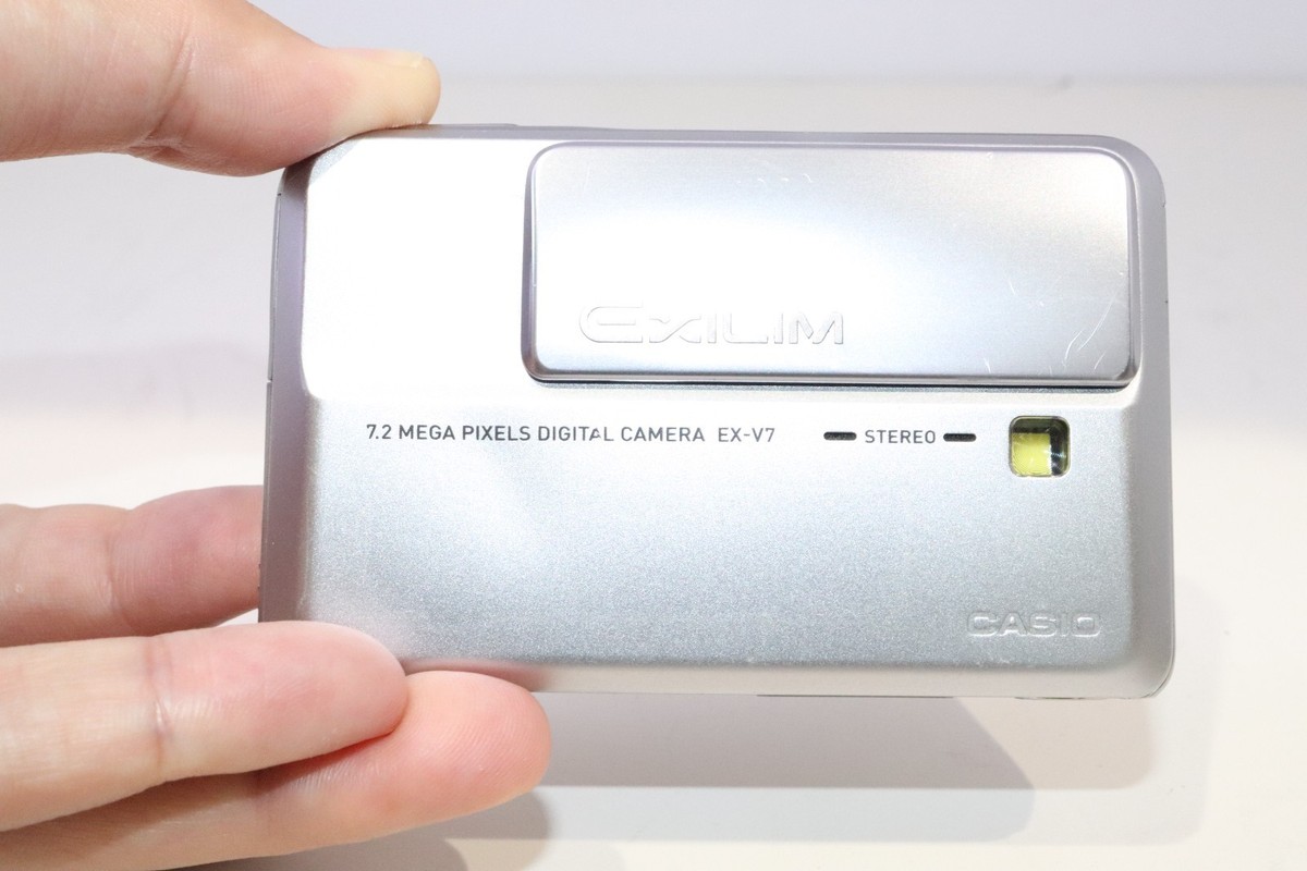 Casio EX-V7 7.2MP Digital Camera - Silver for sale online | eBay