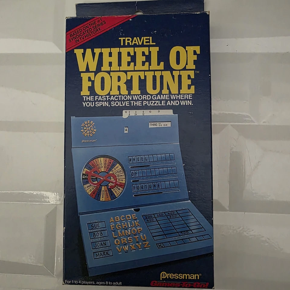 Wheel of Fortune Travel Edition - Pressman 2255 - Image 4 of 4