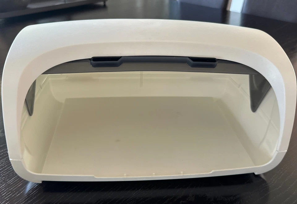 Brotbehälter Tupperware Tupper Brotmax weiß Anthrazit wie neu  - Bild 2 von 2