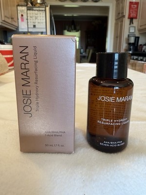 Josie Maran Triple Hydroxy Resurfacing Liquid, 1.7 fl oz (50ml), New