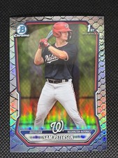 2026 Bowman Baseball #BCP-122 Sam Petersen 1st Chrome Reptilian Refractor 0515