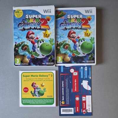   Super Mario Galaxy 2 - Wii - KOMPLETT mit Tutorial DVD - Seltene Version  