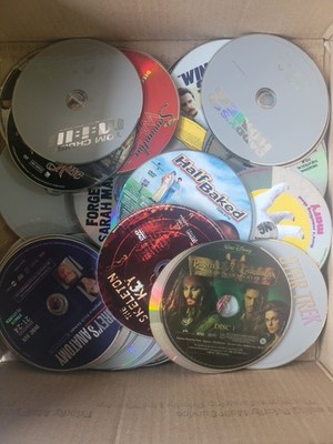 100- Loose Disc Movie DVD Lot - Assorted Action, Thriller, Comedy, Kids & More!