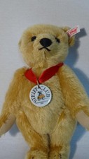 2002 STEIFF CLUB BEAR 420320 LIMITED EDITION 02068 24CM 9 INCHES 10 YEARS