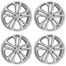 4 Dezent TA silver wheels 7.5Jx17 5x114.3 for BYD Atto Dolphin 17 Inch rims